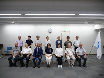 木津川市地域防災リーダー証交付式の様子1