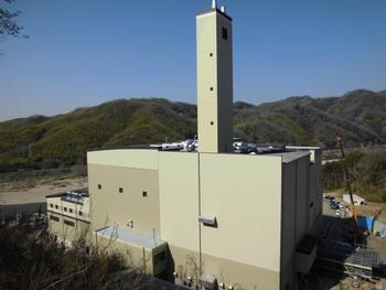 敷地南側から撮影した施工後（平成30年2月）の様子