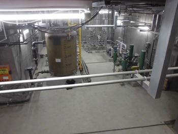 炉室・機械室施工後（平成30年3月）の様子