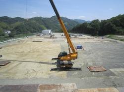 ごみピット地下部着工前（平成28年5月）の様子