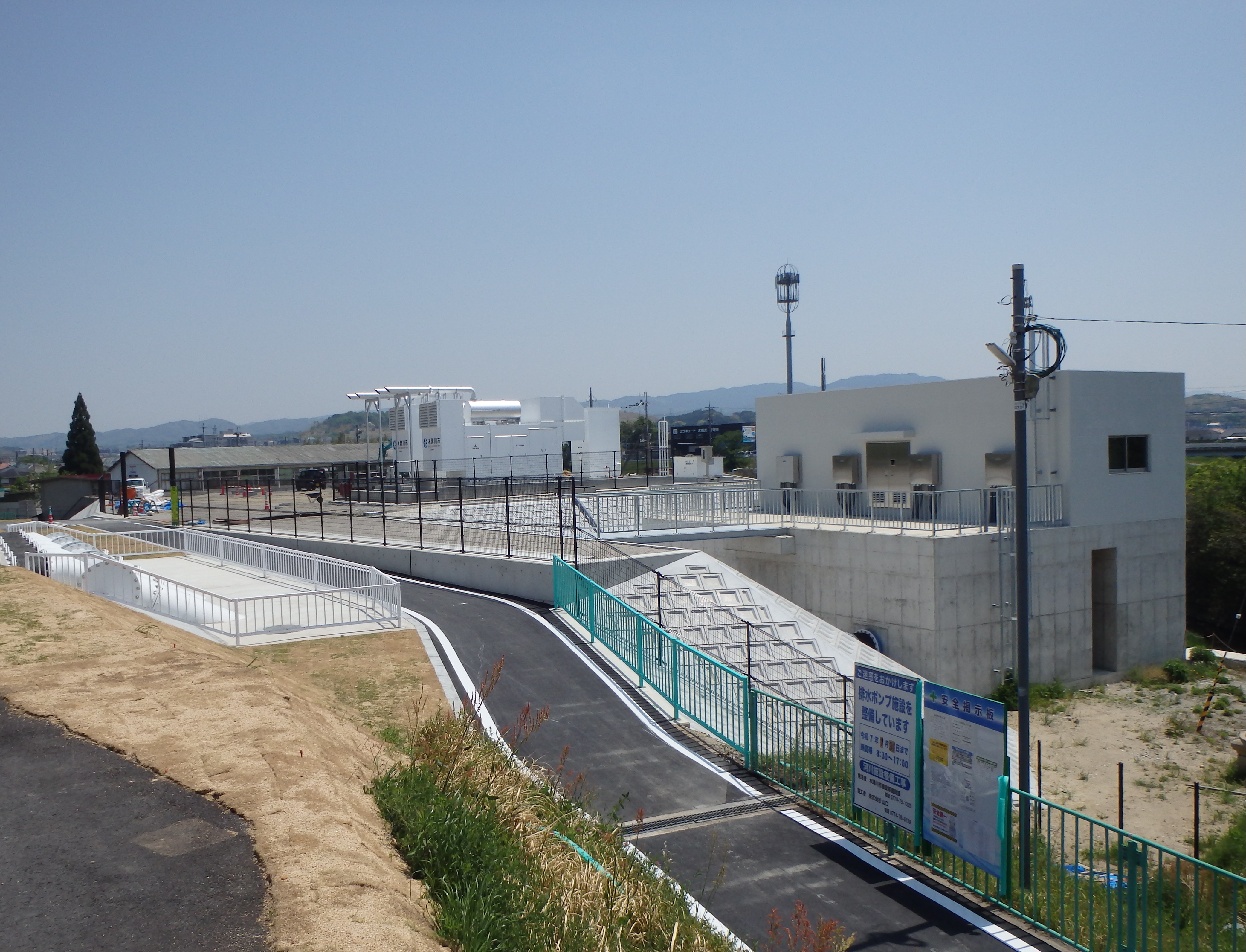 工事風景の全景の写真1