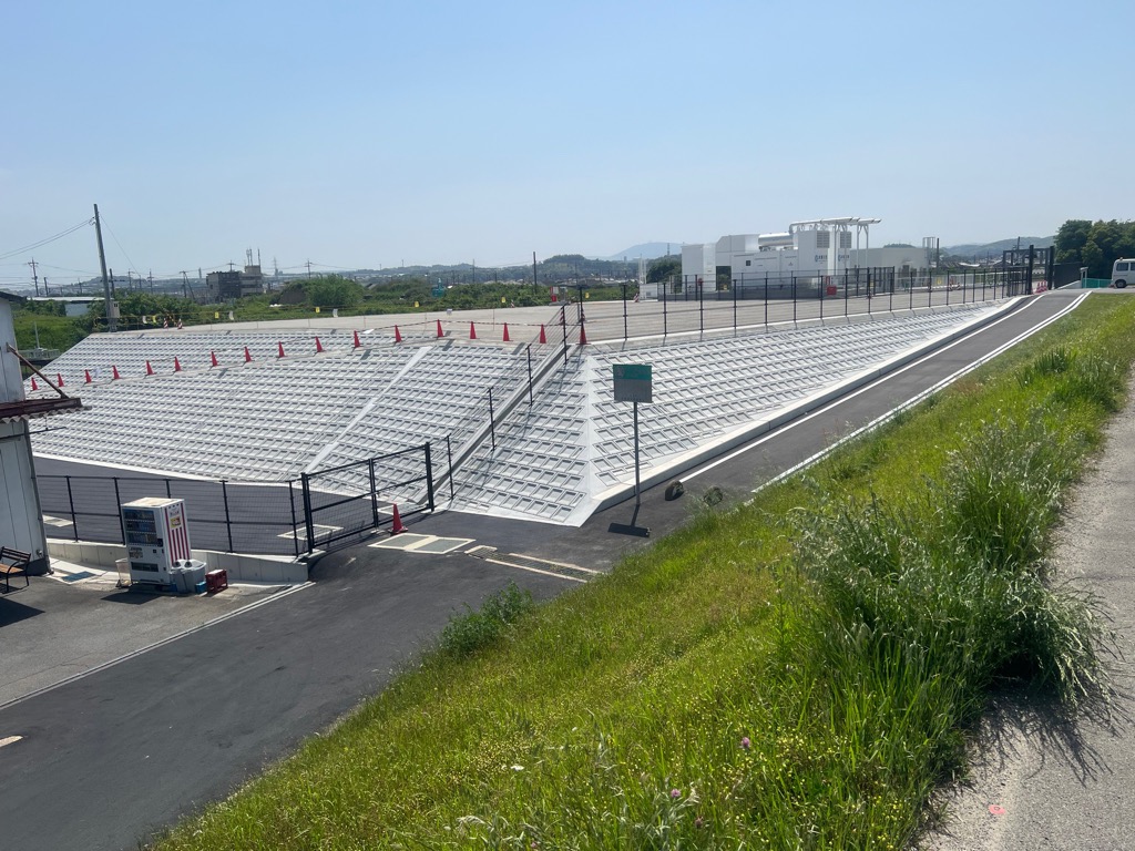 工事風景の全景の写真2