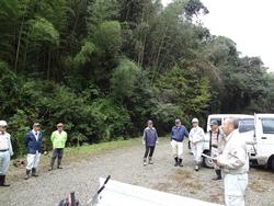 平成29年10月25日 作業前ミーティングの様子1