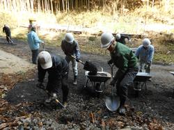 平成31年2月1日の通路整備作業の写真3