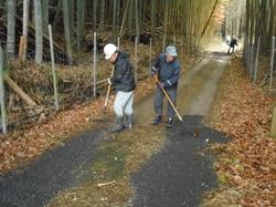 平成31年2月1日の通路整備作業の写真5
