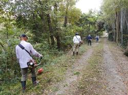 令和5年10月20日の通路整備作業の写真13