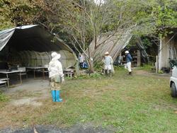 令和6年10月18日の通路整備作業の写真3