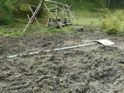 令和7年10月10日の通路整備作業の写真2