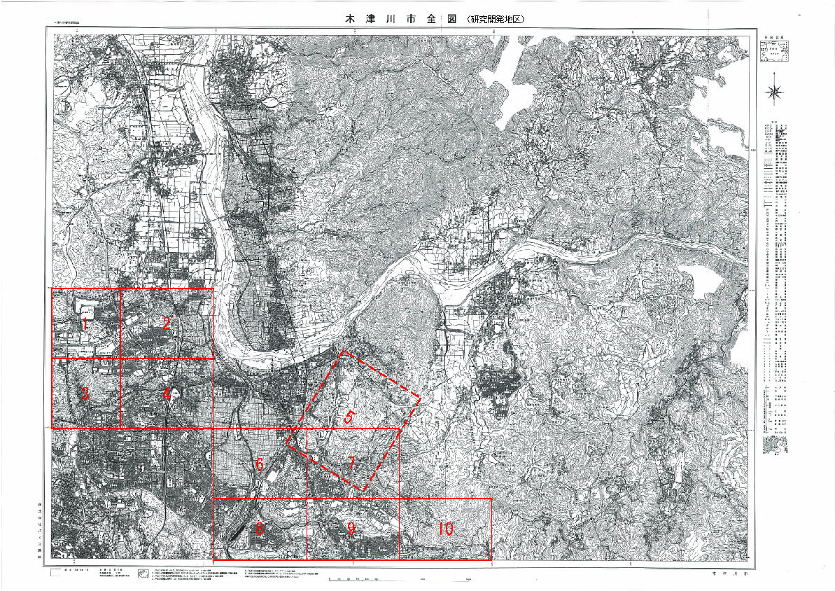 研究開発地区全体図