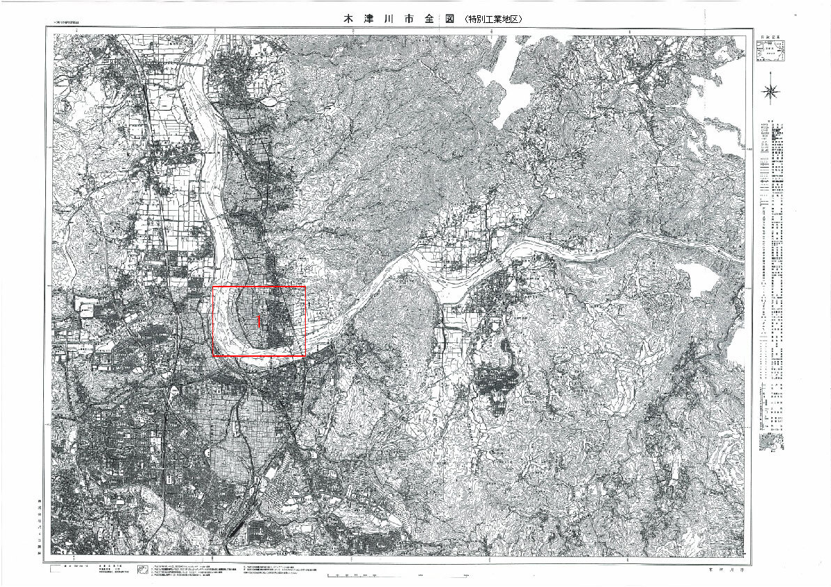 特別工業地区全体図