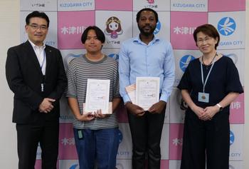 ALT離任式の写真