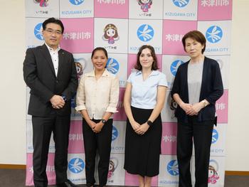 ALT着任式の写真