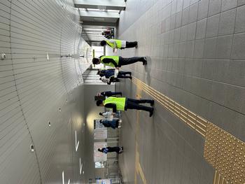 春の全国交通安全運動啓発活動の様子