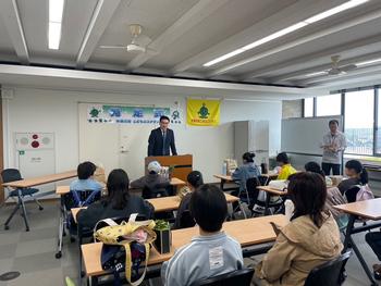 こどもエコクラブ発足式の写真