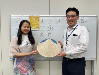 CIRのグエン・チュック・リンさんとの写真