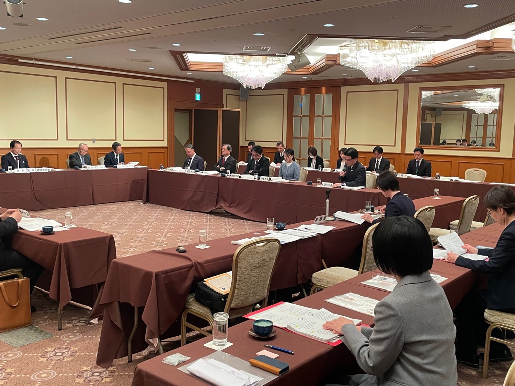 京都府市長会春季定例会の写真