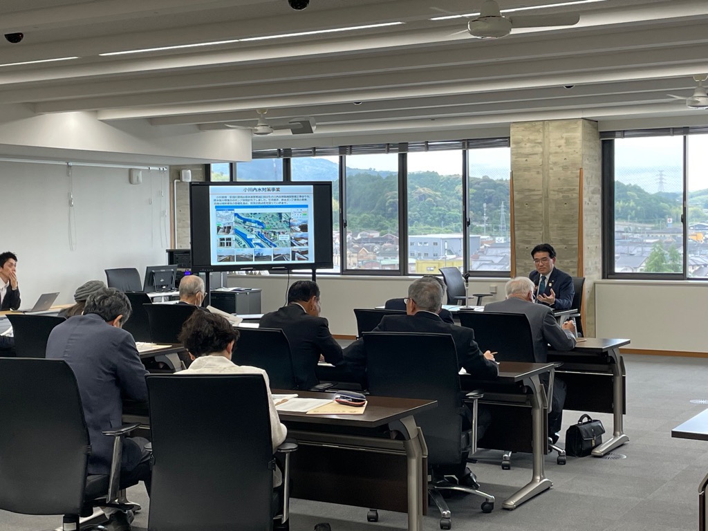 木津川市自治功労者市政報告会の写真