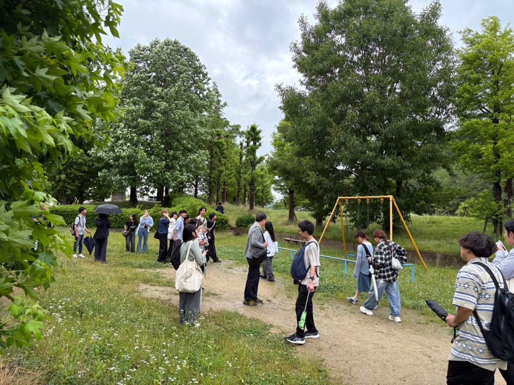 フィールドワークの様子