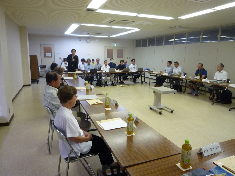 第5回木津川市水道料金および公共下水道使用料審議会の写真