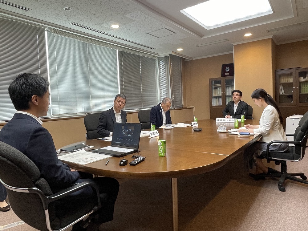 令和7年度　京都府市長会行財政部会の写真