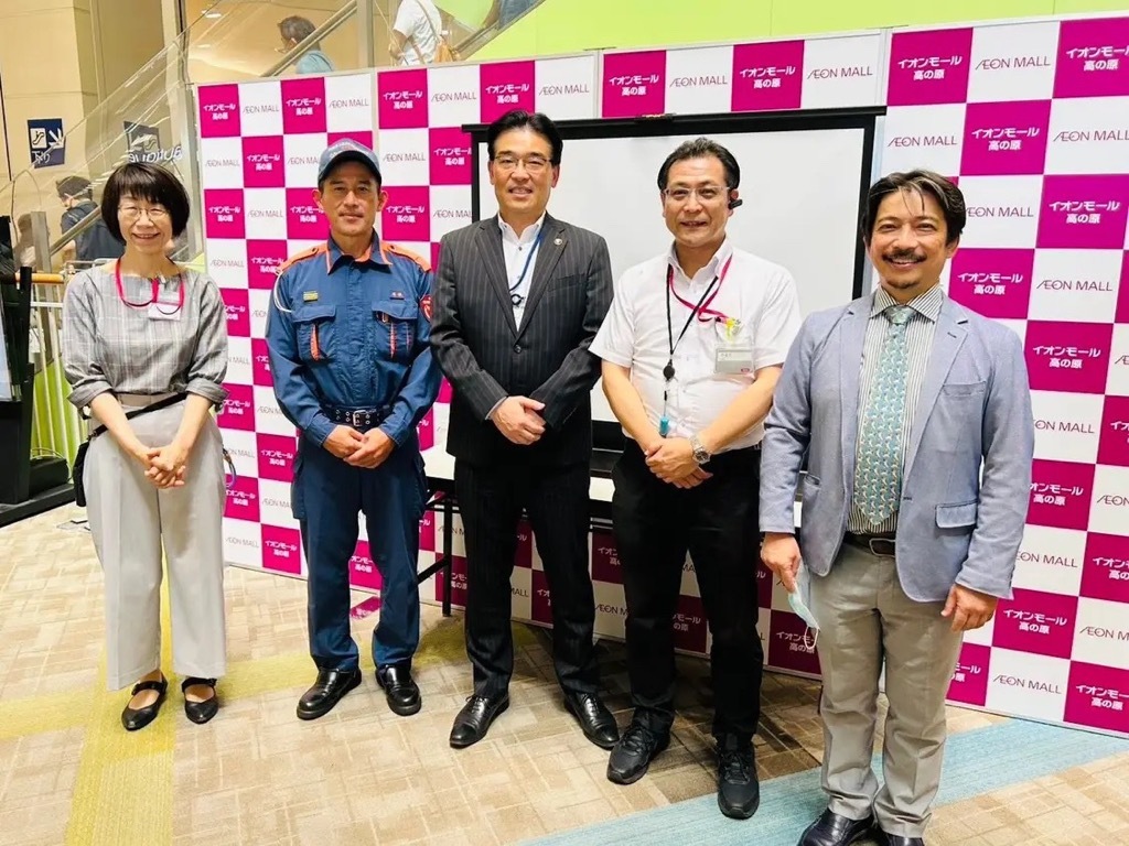 救急フェア（イオンモール高の原）の写真