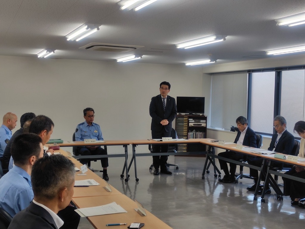令和7年度　木津川市安全・安心まちづくり会議の写真