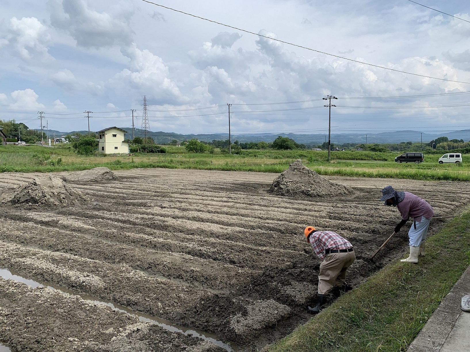 お手伝いしてくださったおっちゃんの写真2