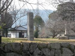 平成26年3月24日現在の恭仁京跡の写真