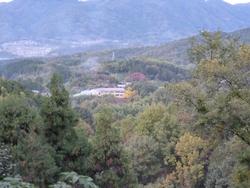 平成24年11月10日現在の旧当尾小学校の写真