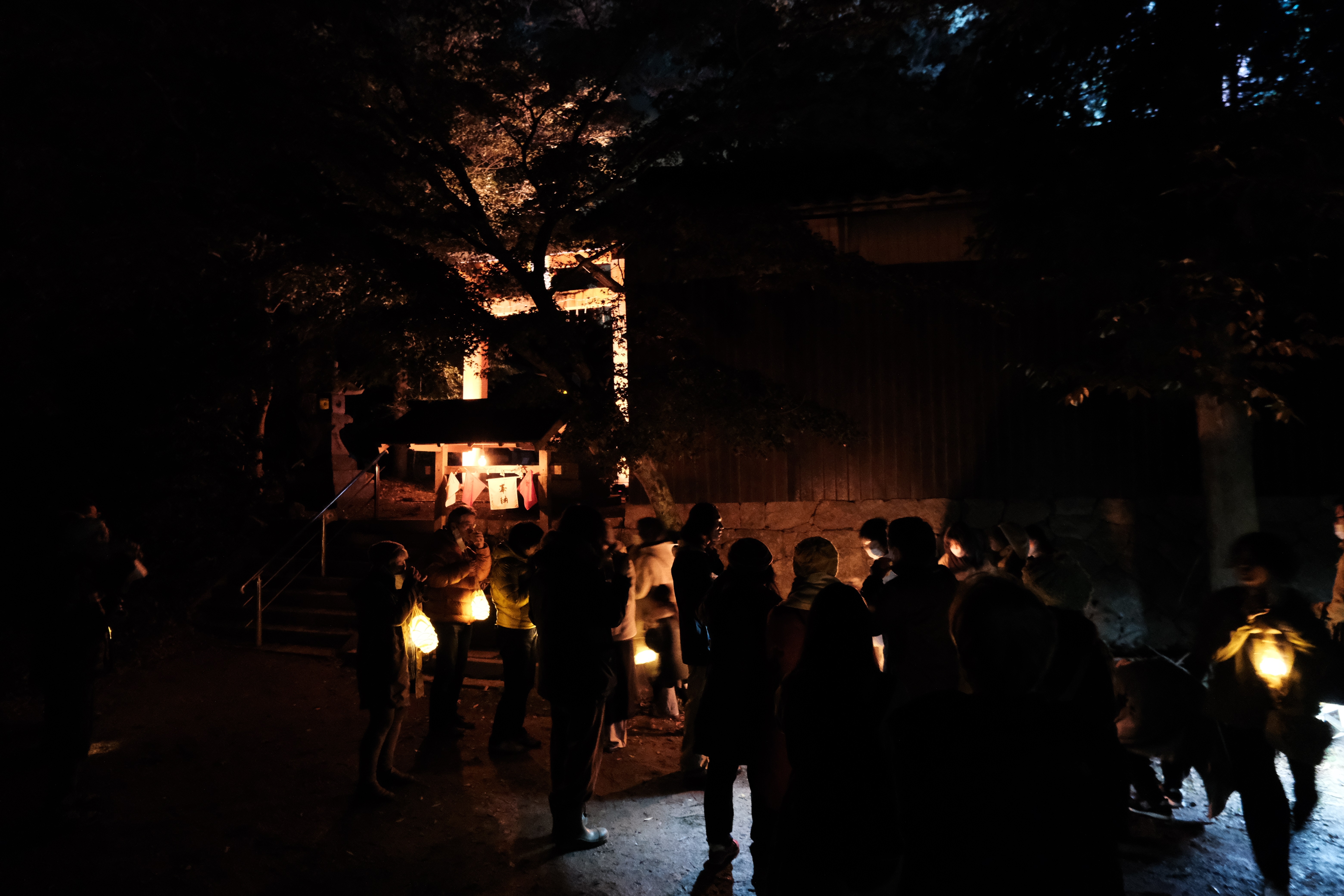 神社の入口の写真