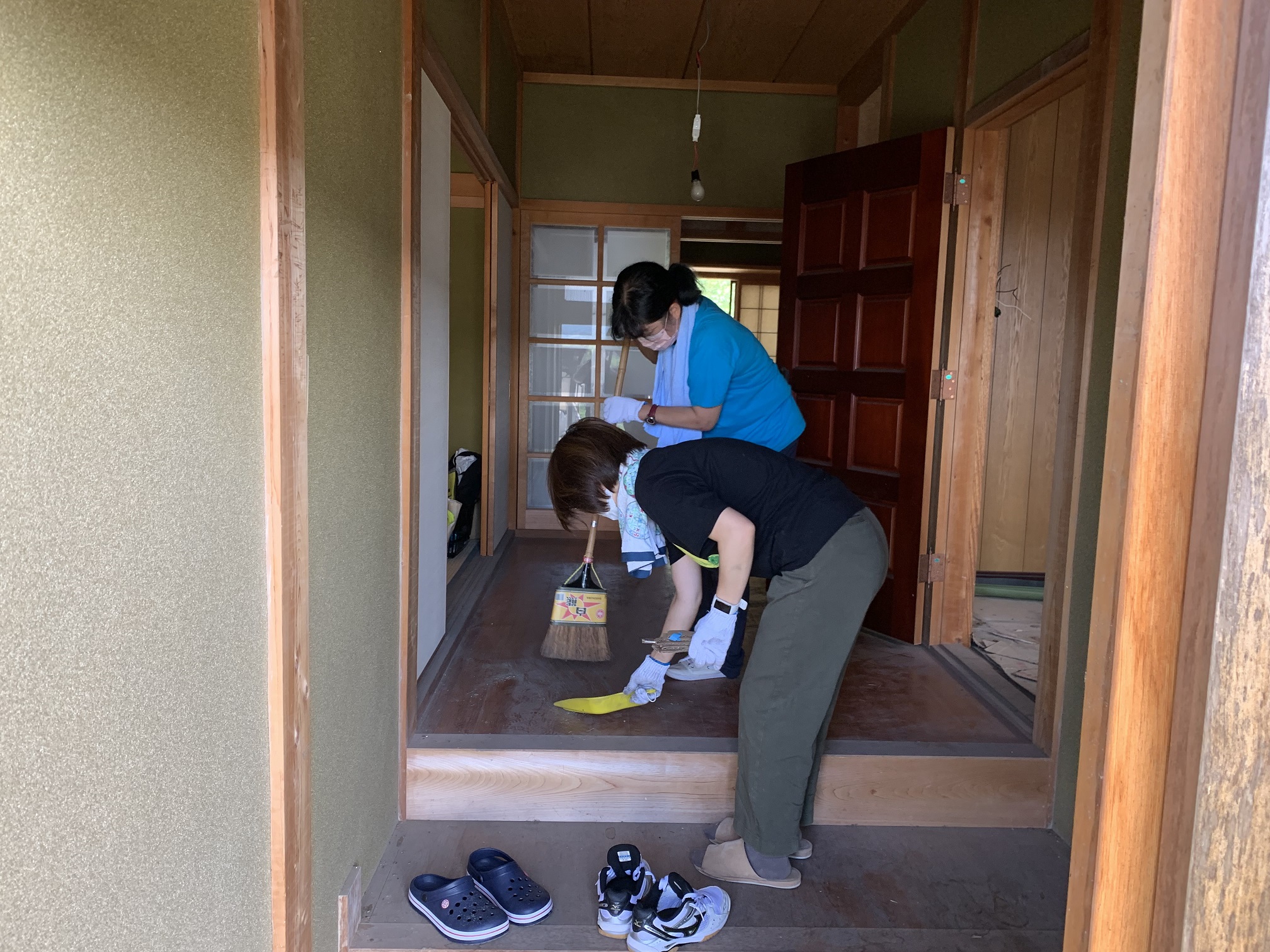 掃除の様子1