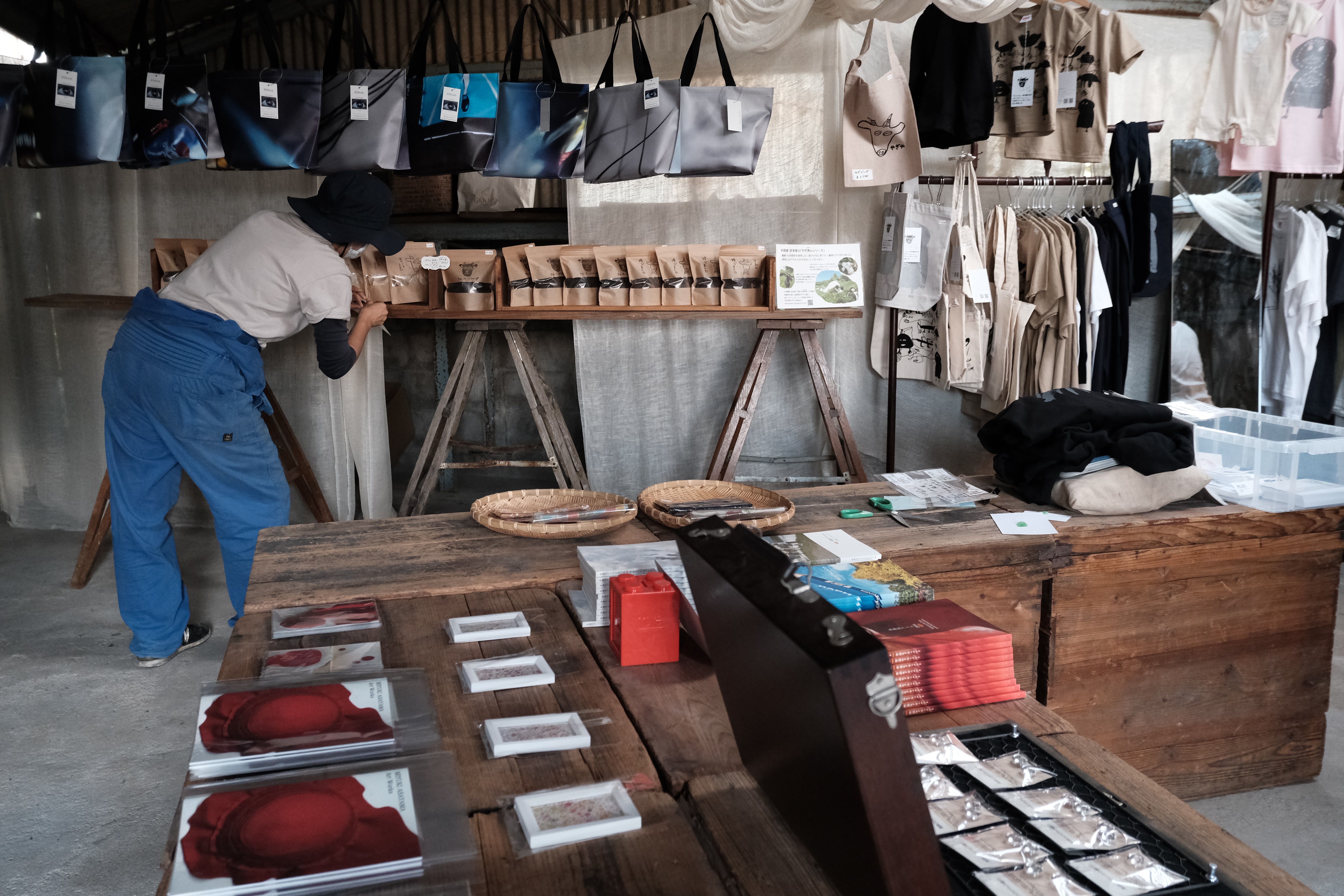 ショップ準備の様子3