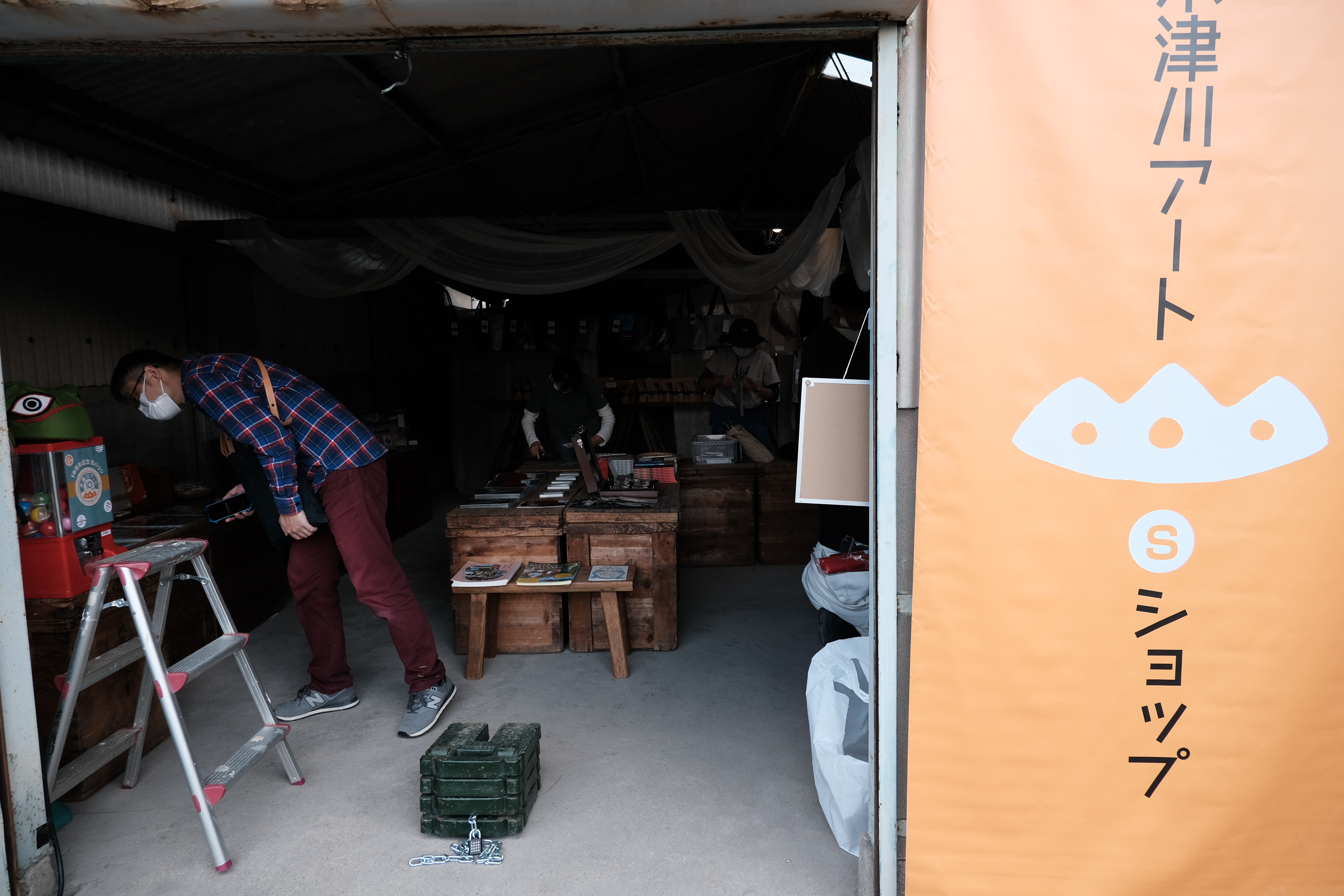 ショップ準備の様子2