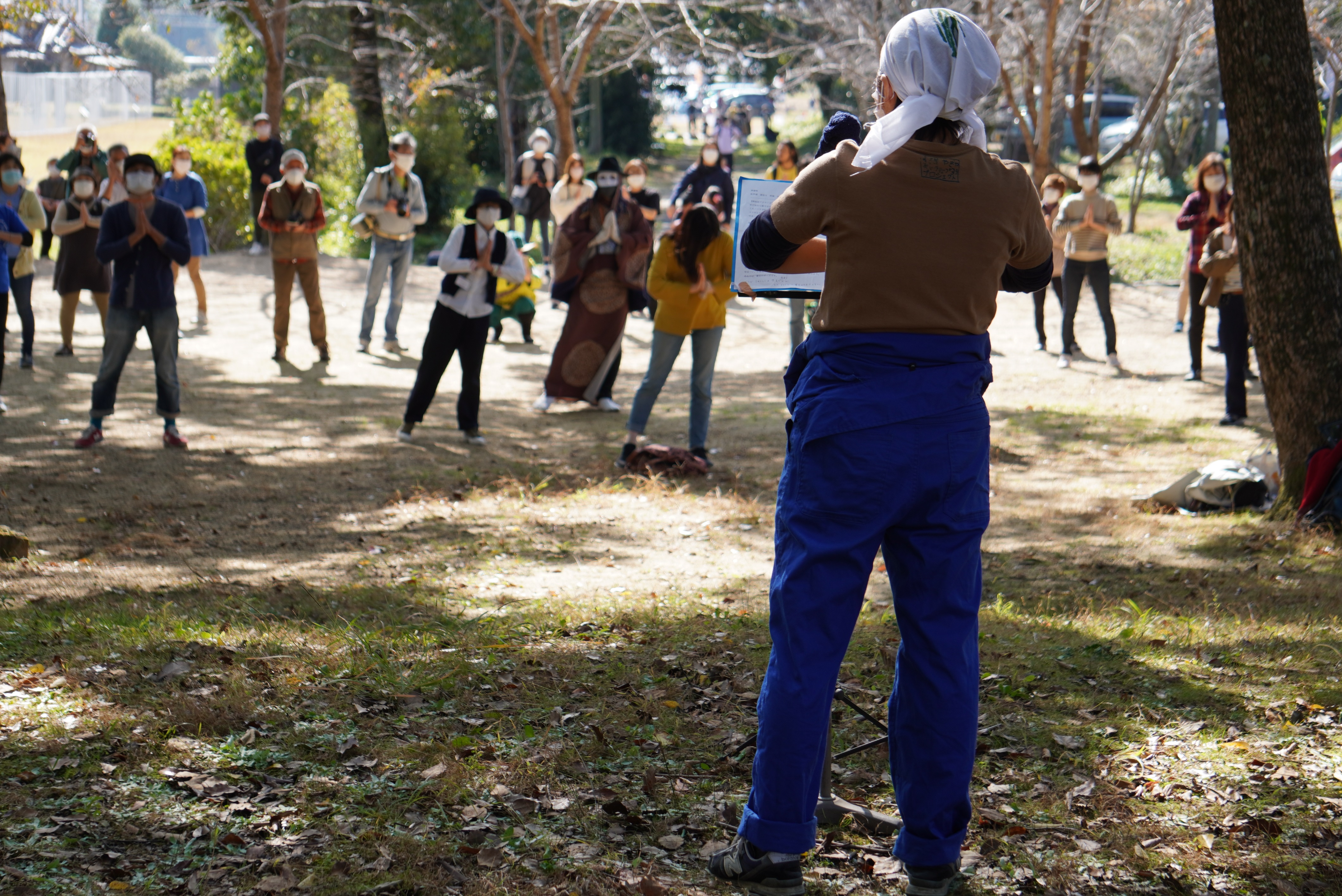 ヨガをしている様子2