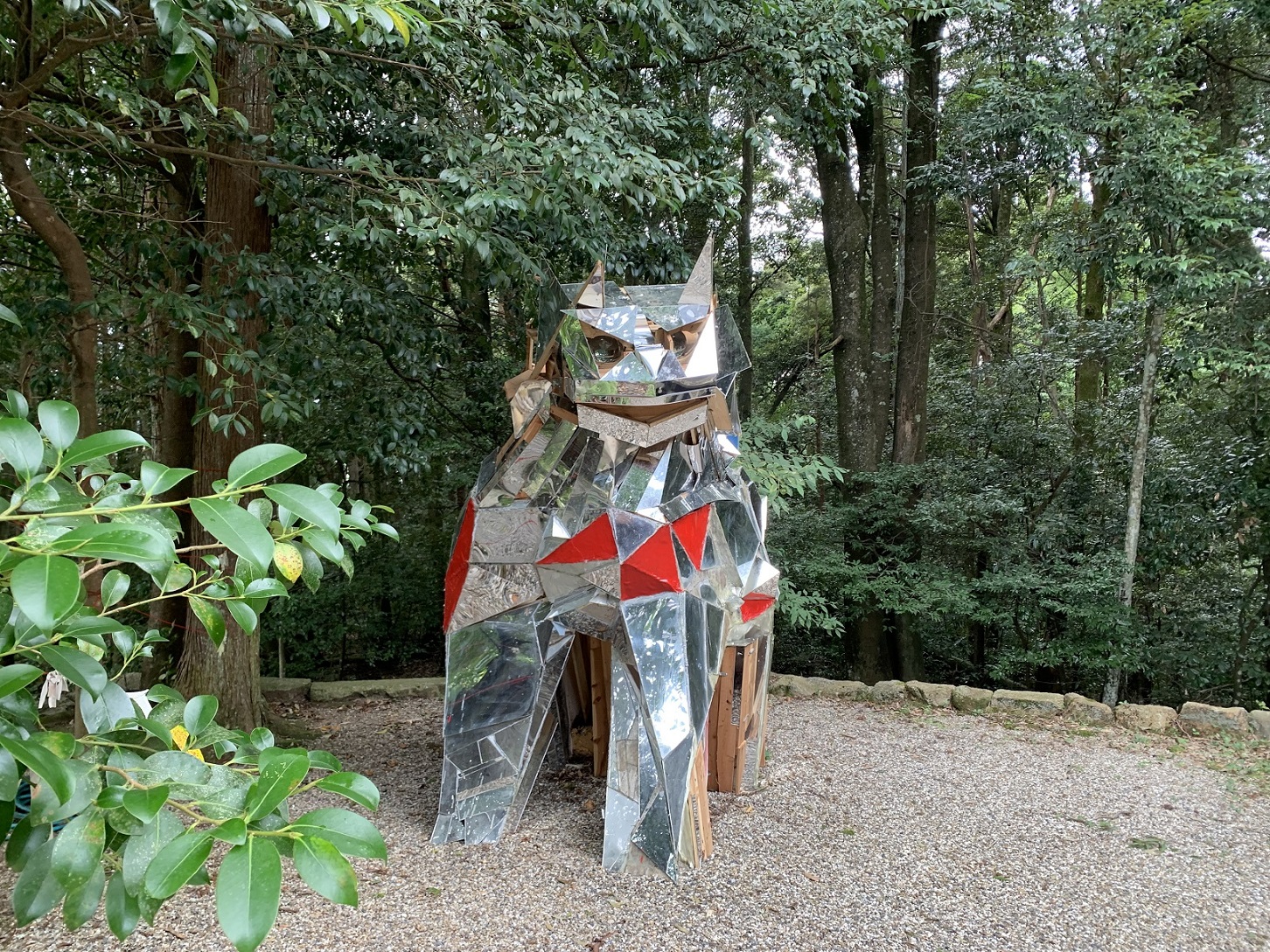 神戸市立科学技術高等学校さんの木津川アート2018の作品