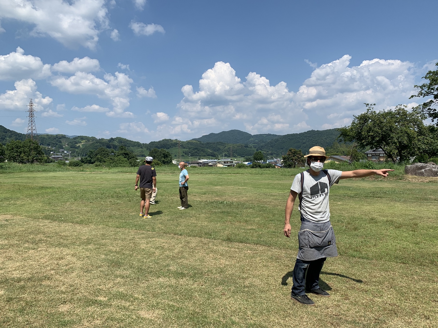 設置位置決めの様子2