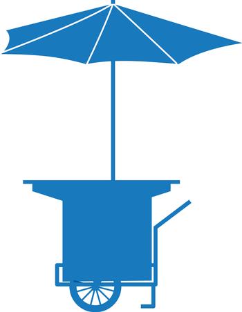 キヅガワゴンのシルエット画像