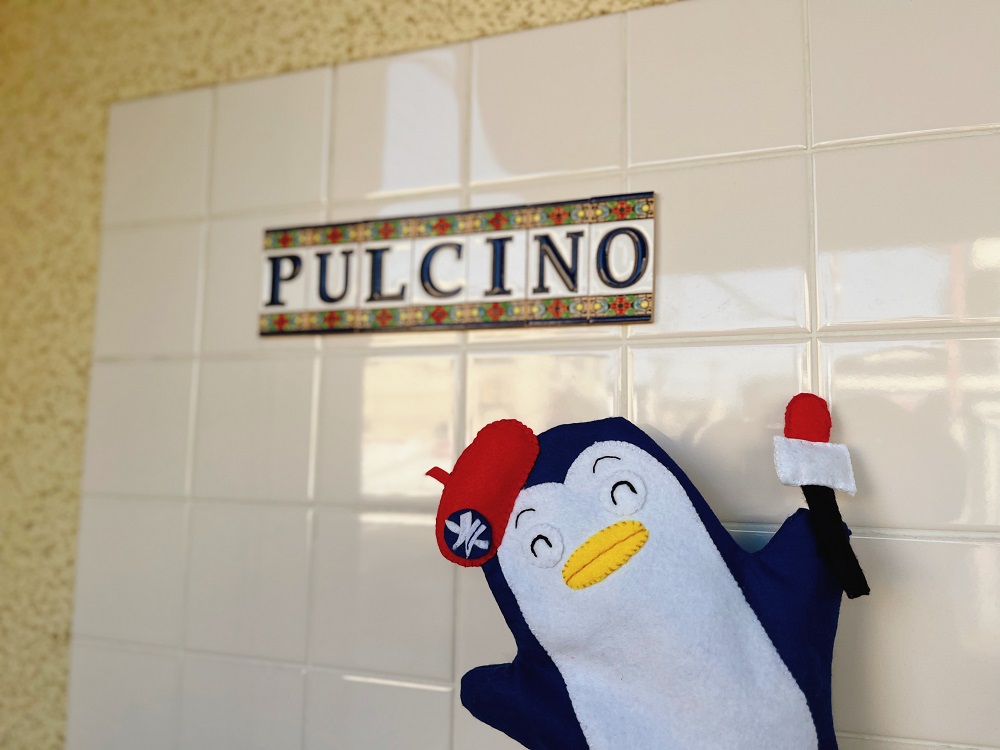 「PULCINO」ロゴの写真