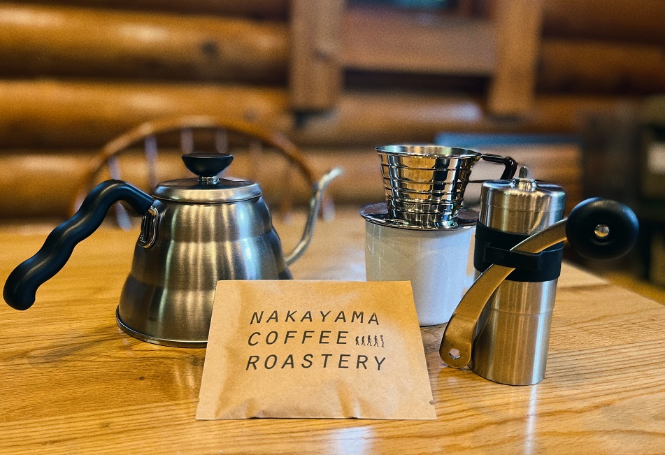 レンタル・コーヒー道具の写真