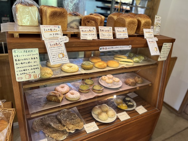 パン工房　風いろ小麦の店内の様子