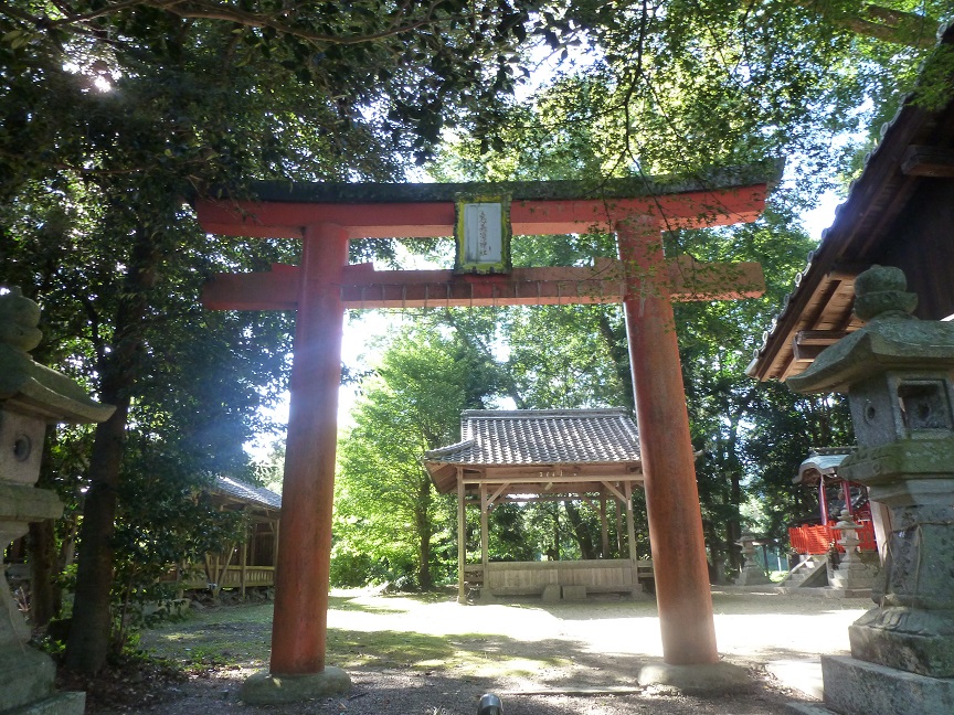 河原恵美須神社の鳥居の写真