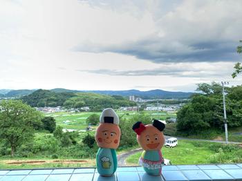 お掃除した場所からの景色