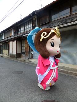 パレード中のいづみ姫