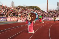 場内パレード中のいづみ姫の様子