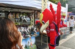 京都サンガマスコット「パーサくん」の写真