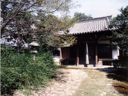 大智寺境内の様子