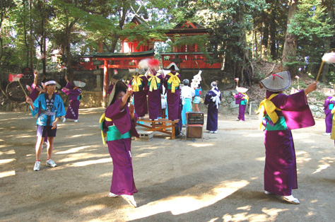 おかげ踊の様子
