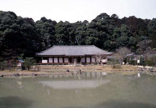 浄瑠璃寺庭園の写真