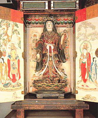 浄瑠璃寺吉祥天女像の写真