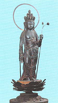 海住山寺十一面観音菩薩立像の写真